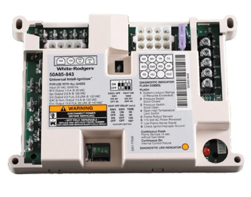 White Rodgers 50A65-843 Furnace Control Module 80V HSI