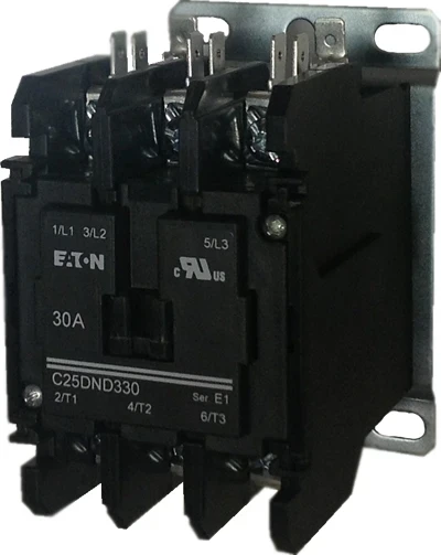 Cutler Hammer-Eaton C25DND330T Contactor 30A 24VAC 3-Pole