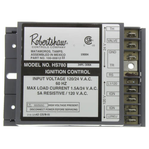 Rheem 62-22578-01 Ignition Control Module HSI