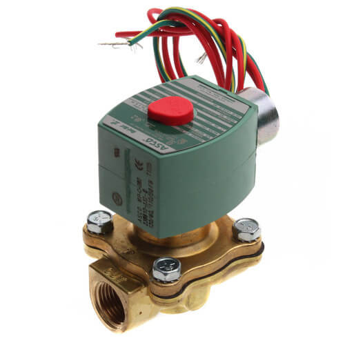 ASCO 8210H106B Solenoid Valve 1/2" NPT 120/60V Gas