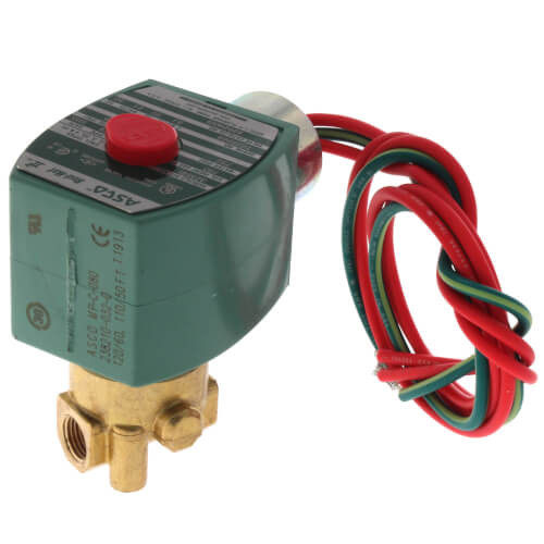 ASCO 8262H001 2-Way Solenoid Valve 1/8" NPT NC