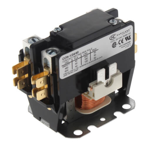 Hartland Controls CON-1/24/40 Contactor 1P 40A 24V Coil
