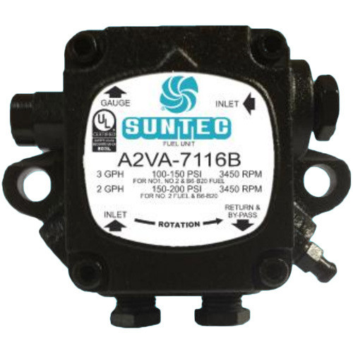 Suntec A2VA7116B Bio Fuel Pump 1-Stage 3450 RPM 3 GPH