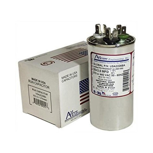 Amana-Goodman CAP030350370RSS Dual Run Capacitor 3/35 MFD 370V