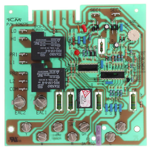 ICM Controls ICM275C Fan Blower Control 60-240 Sec Post Purge