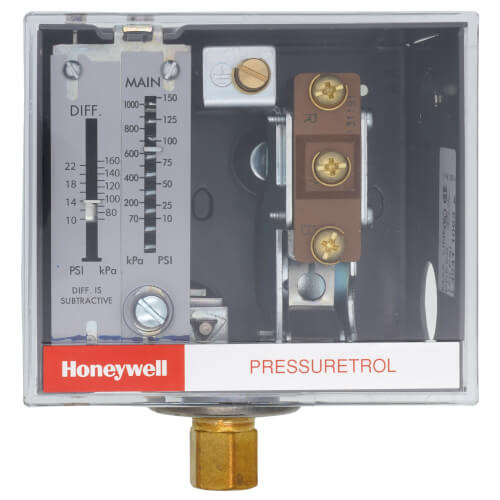 Honeywell L404T1063 Pressuretrol Oil Pressure Switch 10-150 PSI