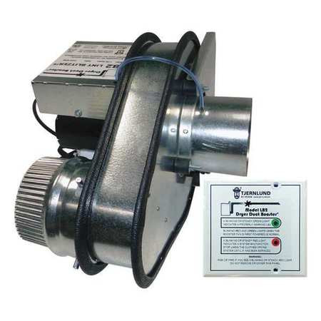 Tjernlund LB2 Dryer Duct Booster 120V 4" Outlet