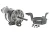 Nidec-US Motors 2867P Condenser Fan Motor 1/5 HP 115V