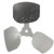 Lau 6130640001 Fan Blade 22" 3-Blade 24° Pitch 1/2" Bore