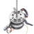 Regal Rexnord Fasco D1044 Motor 1/4 HP 115V 970 RPM 3-Speed