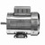 Leeson 191477 3/4 HP Motor 1800 RPM 115/230V TEFC