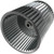 Lau 00874716 Blower Wheel 13.19" Double Inlet Belt Drive