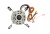 International Comfort Products 1184661 Blower Motor 1/2 HP 115V