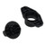 International Comfort Products 1187354 Door Knob Kit Black (2-Pack)