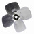 Fasco 4CR1433 Condenser Fan Blade 14" 33° Pitch CCW