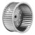 Lau 02895737 Blower Wheel Single Inlet 5.25" x 2.9375"
