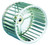 Lau 02895769 Single Inlet Galvanized Wheel 3-13/16" CCW