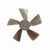 Regal Rexnord 700027 Plastic Fan Blade 4.19" Round