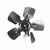 Regal Rexnord Fasco 5FL832-1 Fan Blade 8" 5-Blade CCW