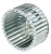 Lau 02049154 Blower Wheel 7-3/32" CCW 1/2" Bore