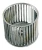 Lau 02895781 Blower Wheel 6-1/4" x 4" 3450 RPM CW