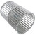 Lau 02895824 Blower Wheel 5-3/4" x 8" CW 1/2" Bore