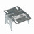 Century 1422 Resilient Base, Length 4.4" for 2-1/2" Dia. Ring