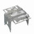Century 2044 Resilient Base, Length 4.4" for 2-1/2" Dia. Ring