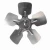 Fasco 5FR1020-2 Fan Blade 10" CW 20° Pitch