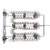 Nordyne 903906 Electric Heating Element Assembly 15kW 240V