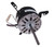Century 9434A Furnace Blower Motor 1/2 HP 277V 3-Speed