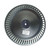 Rheem-Ruud 70-23111-43 Blower Wheel 11x7 CW 1/2" Bore