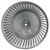 Rheem-Ruud 703023K Blower Wheel 10-5/8" x 10-11/16" CW