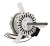 PEMS 615058A PSC Motor 1/4 HP 115V 1625RPM 2-Speed