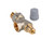 Danfoss 013G-8018 Thermostatic Radiator Valve 3/4" Side Mount