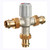 Resideo AM101C1070-UP-1LF 3/4" Union Propress Mixing Valve