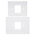 Resideo THP2400A1027W White Coverplate Assembly Prestige 2