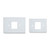 Resideo THP2400A1027W White Coverplate Assembly Prestige 2