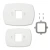 Resideo 50005625-001 Premier White Cover Plate Assembly 4.75"