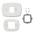 Resideo 50005625-001 Premier White Cover Plate Assembly 4.75"