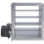 Resideo ZD10X12TZ 24V Rectangular Damper 10x12 Inch