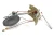 A.O. Smith 100109300 LP Burner Assembly #50 Orifice FVIR