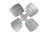 International Comfort Products 1099656 Condenser Fan Blade 20" 4-Blade 1/2" Bore