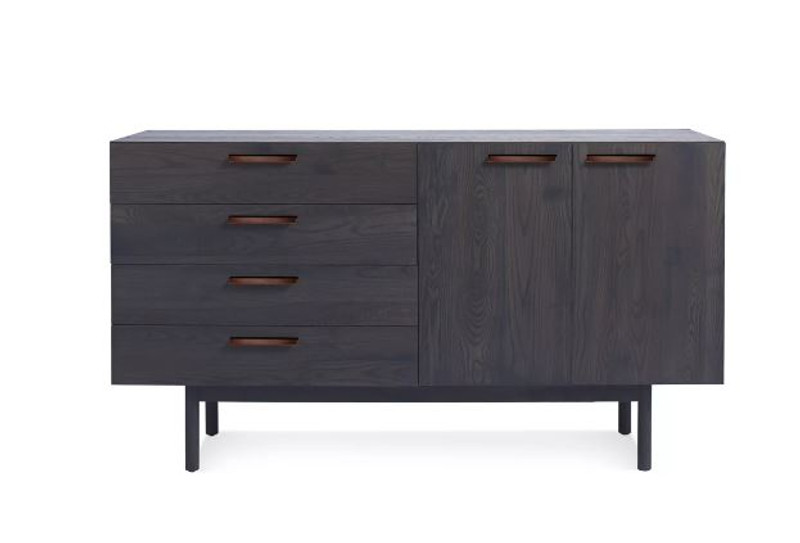 Blu Dot Shale 4 Drawer 2 Door Credenza Mod Livin New And