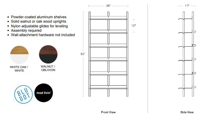 Browser Tall Bookcase