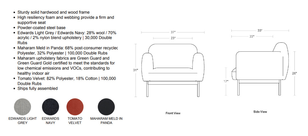 Puff Puff Sofa  Sofa upholstery, Blu dot sofa, Sofa furniture