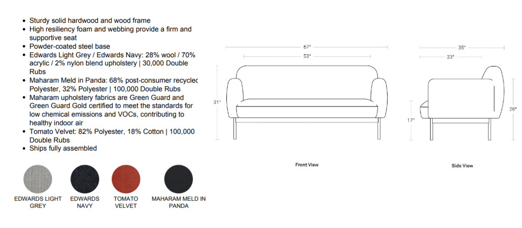 Puff Puff 67 Sofa