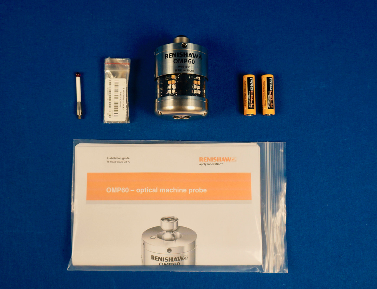 Renishaw Haas Mazak OMP60 Machine Tool Probe Fully Tested With 90