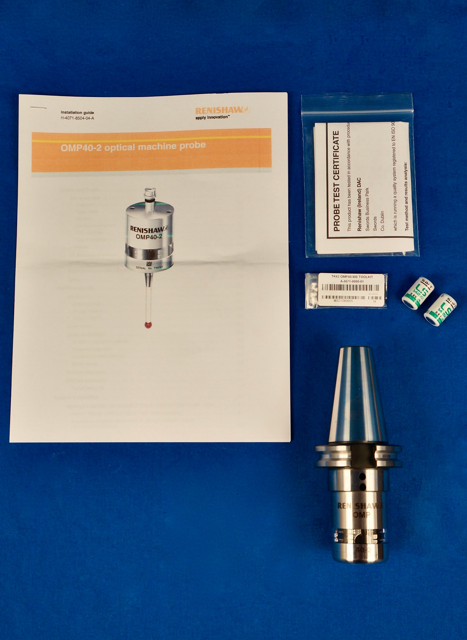 Renishaw OMP40-2 Machine Tool Probe & CAT40 Shank Display Model