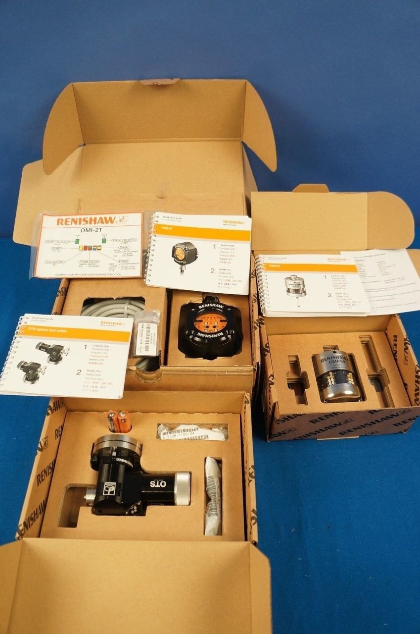 Renishaw HAAS MAZAK Machine Tool WIPS Kit OMP60 OTS AA OMI